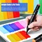 Alcohol Markers, Chisel & Fine Dual Tips,Paint Markers For Coloring, Drawing, Sketching (Black Barrel, 120)